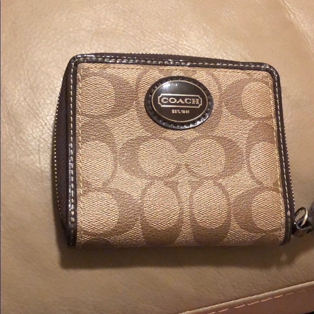 Coach wristlet